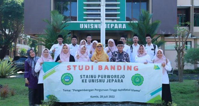 
 STAINU Purworejo Studi Banding dan Teken MoU Dengan UNISNU Jepara