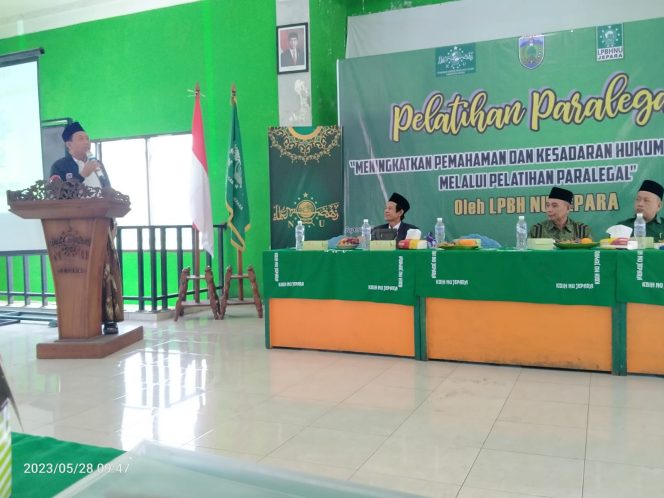 
 Kegiatan Lembaga Penyuluhan dan Bantuan Hukum NU (LPBHNU) Kabupaten Jepara, Ahad, 28 Mei 2023. 