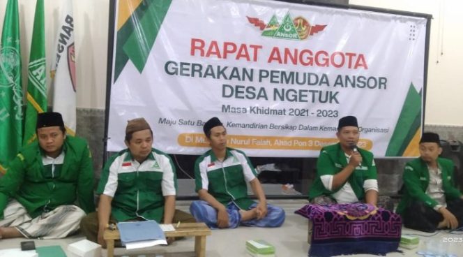 
 Trend Aklamasi, Yulianto Lanjutkan Estafet Ketua Ranting GP Ansor Ngetuk Nalumsari