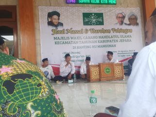  Pengurus Cabang Nahdlatul Ulama (PCNU) Jepara KH. Zaenuri Toha  menyerukan kepada warga nahdliyyin agar mencermati 