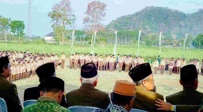 Majelis Wakil Cabang (MWC) Donorojo melaksanakan Kemah Santri 2024 pada tanggal 20-22 Oktober 2024 di desa Ujungwatu.