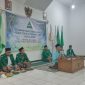 Waket Bidang Pengkaderan PC GP Ansor Jepara 2017-2021 Muhammad Jauharuddin saat mengisi idaroh rutinan Rabu Kliwon (Rawon) PAC Ansor Tahunan yang digelar di Gedung NU Desa Tegalsambi, Selasa (29/10/2024).