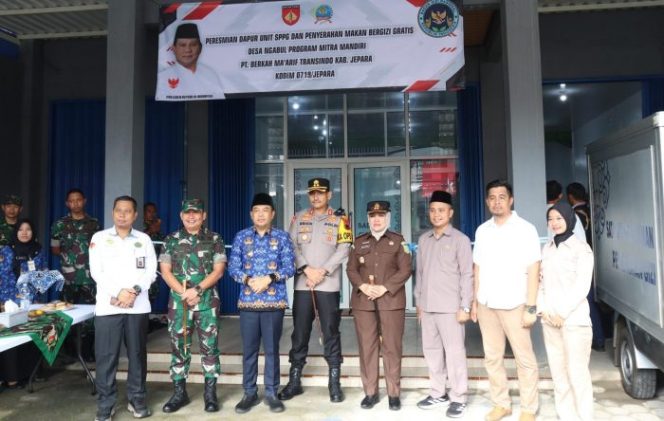 
 Dapur Ngabul Beroperasi, Awali Program Makan Bergizi Gratis di Jepara