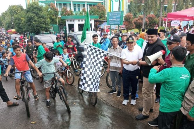 
 Ribuan Warga Ikuti Sepeda Santai Harlah NU ke-102 di Desa Bulungan