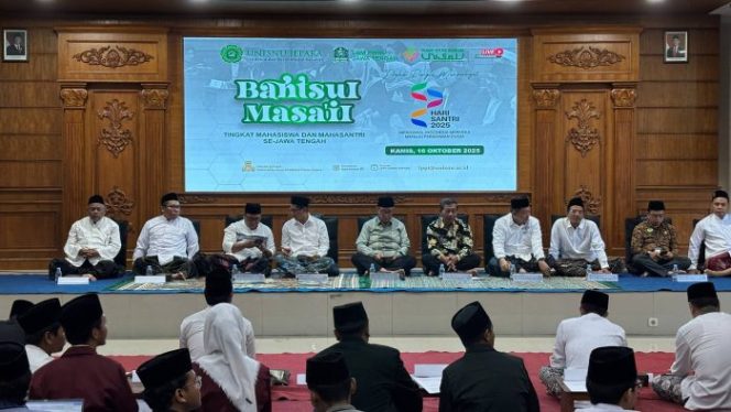 
 Bahtsul Masail Tingkat Mahasiswa Se-Jawa Tengah digelar di UNISNU, Soroti Kontroversi Terkait Hukum dan Politik