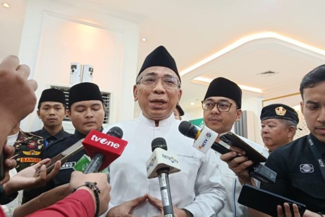 
 Hadir di Lirboyo, Gus Yahya: Islah PBNU Telah Tercapai Disini