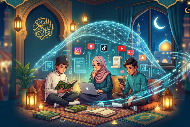 
 Ramadhan di Bawah Bayang-Bayang Algoritma: Menguji Autentisitas Spiritual Gen Z