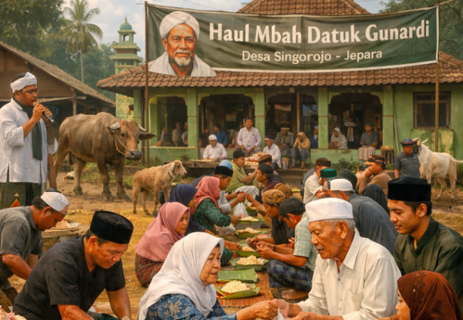 
 Haul Mbah Datuk Gunardi: Tradisi Keagamaan yang Menguatkan Solidaritas Sosial dan Spiritual di Desa Singorojo
