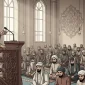 Ilustrasi khutbah Idulfitri